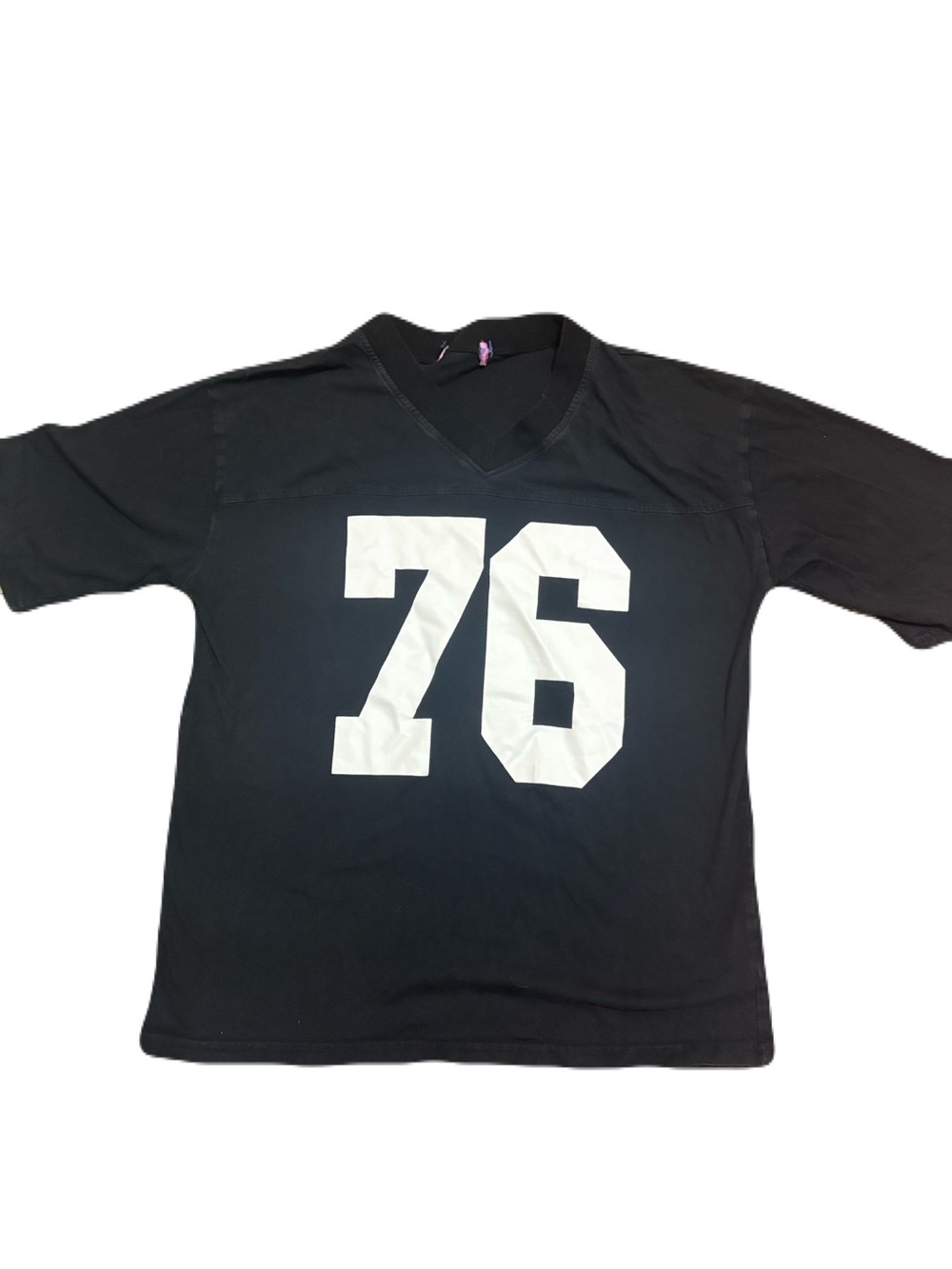 Edikted black jersey tee
